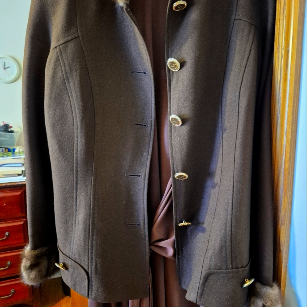 Brown Mink Jacket - image 1
